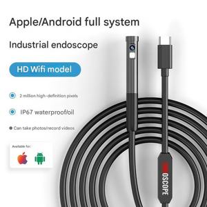 Endoscope à Double Lentille En Stock pour Téléphone Android Caméra Externe HD Détection Visuelle pour Entretien Automobile et Canalisations d'Égout - Product Image 2