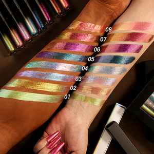 2024 New Trending Hot Sale Chameleon Shimmer Liquid <strong>Lipstick</strong> 14 <strong>Colors</strong> <strong>Color</strong> <strong>Changing</strong> Multi Chrome Lip Gloss - Product Image 1