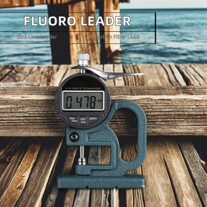 Ligne de pêche à la mouche en fluorocarbone en fibre de carbone JIANUO de haute qualité 100M, ligne coulante, règle graduée pour la pêche en rivière et en lac - Product Image 5