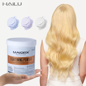 Poudre décolorante professionnelle violette de qualité supérieure, sans ammoniaque, 50 kg, pour cheveux noirs, éclaircissement jusqu'à Lv.9, formule nourrissante anti-jaunissement - Product Image 1
