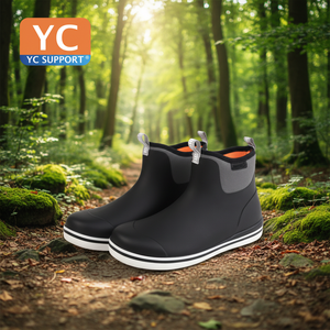 Protección contra la <span class=keywords><strong>lluvia</strong></span> probada en campo. <span class=keywords><strong>Botas</strong></span> Resistentes con Suelas Antideslizantes para Senderos Fangosos y Rocas Resbaladizas. - Product Image 2