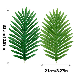 Bắc Âu mô phỏng cây anh đào màu xanh lá cây rải rác hoa hướng dương phòng khách sân lớn trần nhà trang trí nhà bằng nhựa - Product Image 3