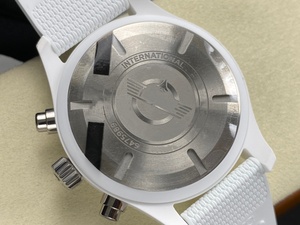 Luxury Super Quality Mechanical Watch 41.9mm APS Factory Cal. 69385 Movement Multifunctional Chrono White Ceramic Watch - Product Image 5