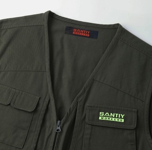 Chaleco de seguridad industrial al mejor precio, equipo de protección personal de nailon a prueba de polvo, ropa de trabajo cómoda - Product Image 4