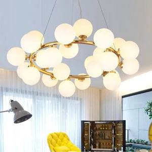 Lustre moderne Biggset Lighting en verre, style Magic Beans, pour <span class=keywords><strong>salon</strong></span> - Product Image 1