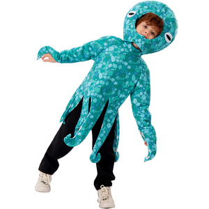 Disfraz de Pulpo para Niños, Traje de Fiesta de Halloween, Tema Océano Azul - Product Image 4