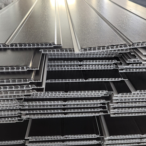 Chất lượng cao <span class=keywords><strong>PVC</strong></span> Trần bảng tấm Tường hiện đại đục Trần cho trang trí nội thất giá thấp dễ dàng Trần lưới cài đặt - Product Image 1