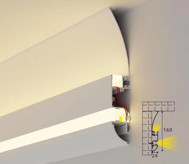 160 mm B