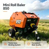 Machine à baler le foin et la paille certifiée CE DRS850 pour tracteurs de 18 à 50 ch