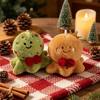 Peluche de Noël Ocus Père Noël, jouet en polyester super doux, compressible, cadeau de fête