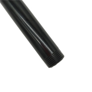 Lunghezza personalizzata 3/4 "filo maschio <span class=keywords><strong>tubo</strong></span> di ferro nero per mobili fai da te - Product Image 5