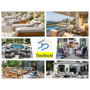 مصنع حار بيع الألومنيوم في الهواء الطلق مسند للقدم شرفة حديقة للماء الألومنيوم أريكة فندق شرفة الترفيه مسند القدم - Product Image 5