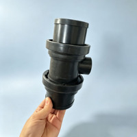 Connecteur en T pour irrigation goutte à goutte en plastique, raccord de tuyau PE pour système d'irrigation agricole, accessoires d'irrigation pour économie d'eau