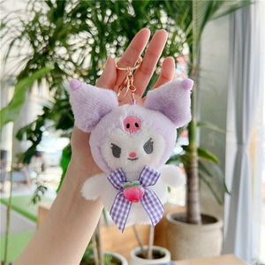 Dễ Thương Giai Điệu Sang Trọng Hình Đồ Chơi Sanrioed Keychain Sang Trọng Phim Hoạt Hình Bông Claw Máy Nhồi Bông Sang Trọng Móc Chìa Khóa Đồ Chơi Tùy Chỉnh Cho Túi - Product Image 4