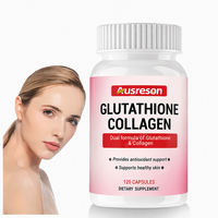 Compléments alimentaires OEM pour éclaircir la peau, vitamine C, multi-collagène, péptides, canneberge 500 mg, acide hyaluronique, L-glutathion, capsules de collagène