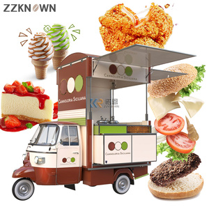 Camión de Comida Rápida Street APE con Certificación CE, Carrito de Helados Eléctrico Móvil en Venta en Europa, Triciclo de Comida de 3 Ruedas - Product Image 3