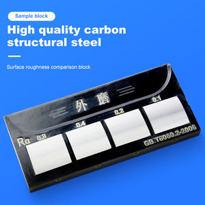 Bloc de comparaison de rugosité de surface carrée en acier structurel au carbone de haute précision Aiceyi, garantie 1 an, pièces mécaniques - Product Image 3