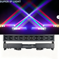 Barra de Luz Motorizada con Zoom de 780W IP65 de Alta Calidad, 10x60W+120x1W RGBW DMX512 para Alquiler de Escenarios y Espectáculos