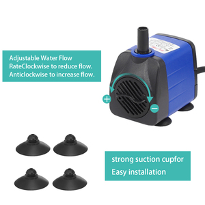 <span class=keywords><strong>Pompe</strong></span> à <span class=keywords><strong>eau</strong></span> refroidissante à filtre bleu réglable - Débit élevé pour aquarium, fontaine, accessoires d'aquariums ODM 8W15W21W30W45W - Product Image 6
