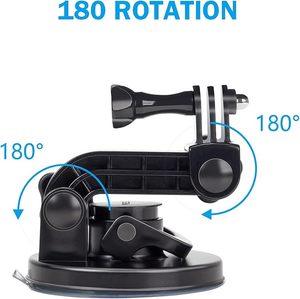 <span class=keywords><strong>Support</strong></span> de caméra de sport tout-terrain pour voiture avec ventouse puissante de 8,5 cm pour GoPro 13/12/11/10/9 - Product Image 2