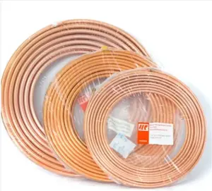 1/4 3/4 copper tube / 5/16 copper pipe for refrigerator copper pipe price