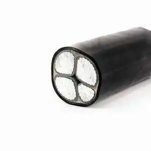 underground cable 0.6/1KV 3+1 cores 3+2 cores 4+1 cores CU/AL/XLPE/PVC/SWA cable power cable