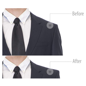 Spalline all'ingrosso per la tuta da donna giacche spugna nero bianco eco-friendly paia di spalle spugnate - Product Image 5