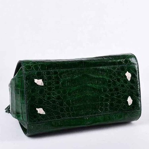 Túi xách cá sấu mới nhất, túi cá sấu, túi da cá sấu cao cấp, ví da xanh thủ công dành cho nữ, làm theo yêu cầu, đặt làm riêng - Product Image 5