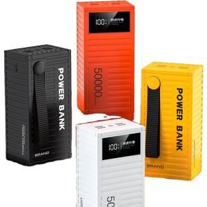 Batterie externe portable de grande capacité 50000 mAh avec poignée, 4 sorties USB, charge rapide, affichage LED pour - Product Image 5