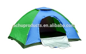 Camping <strong>Rain</strong> Cover for 3-4 Person <strong>Tents</strong> Durable Nylon Fabric and Fiberglass Pole Equipment - Product Image 3