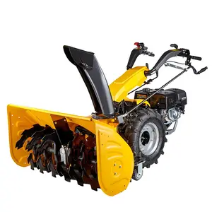 Hand Push Self Propelled Throwing hine Efficient Equipment Gasoline Engine Sweeper Snow Blower