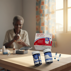 Glucómetro y Tiras Reactivas <span class=keywords><strong>Sinocare</strong></span> Safe Accu2 - Product Image 2