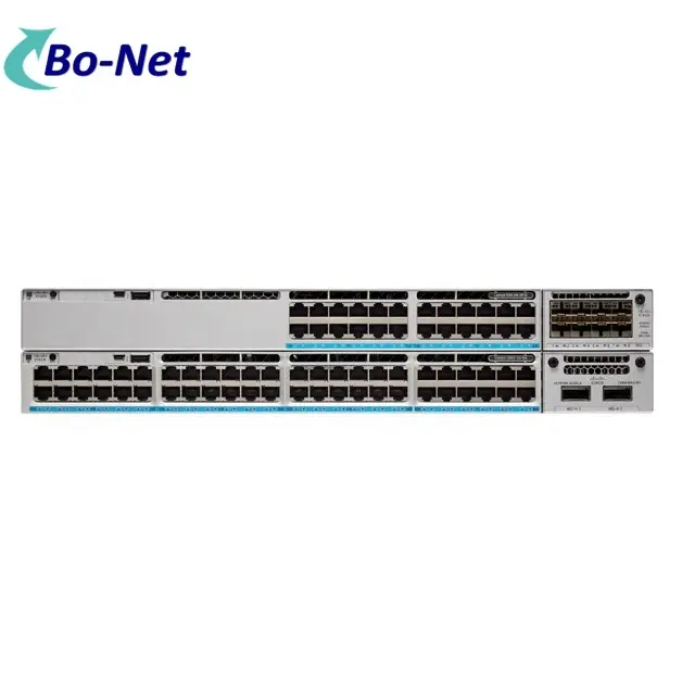 Switch réseau ucs C9200L-48P-4X-A, 4x10 ghz, 9200L, PoE, 48 ports, avec alimentation PWR-C5-1KWAC, nouveauté
