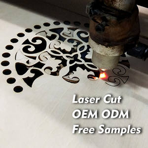 Бесплатный образец от производителя OEM ODM, незавершенные изделия из дерева, поставка лазерных изделий из дерева, услуги по резке и гравировке - Product Image 1