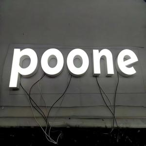 Letrero Luminoso con Logotipo Iluminado con LED 3D Acrílico para Interiores, con Luz Blanca Cálida Suave, Fácil Instalación - Product Image 2