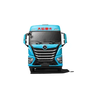 Manufacturer Dayun brand tractor truck head transport 6*4 drive 3500 wheelbase truck New energy truck