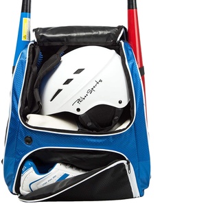 Free Sample Youth Baseball <b>Bat</b> Bags T-<b>Ball</b> Softball Backpack with External Helmet Holder and Shoe Compartment for Women and Men - Product Image 1