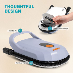 อัจฉริยะขั้นตอนคู่อัตราเงินเฟ้อ <span class=keywords><strong>Sup</strong></span> ปั๊มลมไฟฟ้า20psi แบตเตอรี่แบบชาร์จไฟได้ - Product Image 5
