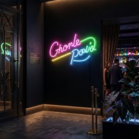 ZHILIN Livraison Rapide Enseigne Néon LED Personnalisée Décoration Publicitaire en Acrylique Tube de Verre Lumineux Café Bar Mariage Voiture Bâtiments