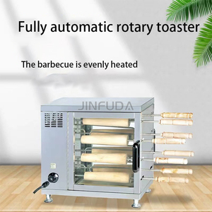 Forno Rotante in Acciaio Inossidabile per Pane, Macchina per Gelato e Torte, Forno a Camino per Panini per Negozi di Bevande - Product Image 4