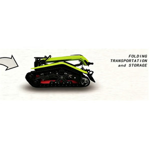 Véhicule électrique à chenilles, <span class=keywords><strong>batterie</strong></span> lithium 72V 45Ah, <span class=keywords><strong>motoneige</strong></span> ETV 6KW, snowboard pliable ETV-Tank, VTT à chenilles type stand-up - Product Image 6