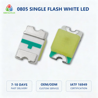 LED SMD 0805 blanc flash 0,06W, directement de l'usine, pour rétroéclairage de tableau de bord, éclairage de panneau automobile, indicateur de panneau fin