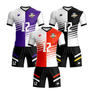 <span class=keywords><strong>Maglia</strong></span> da <span class=keywords><strong>calcio</strong></span> Unisex personalizzata uniforme da <span class=keywords><strong>calcio</strong></span> con stampa a sublimazione adatta per la <span class=keywords><strong>maglia</strong></span> da competizione per allenamento per adulti/bambini - Product Image 4