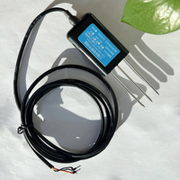 Capteur Agricole Intelligent 3-en-1 pour Sol avec Matériau ABS pour Utilisation Agricole – Mesure la Température, l'Humidité et la Teneur en Eau