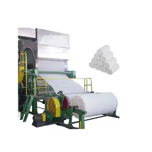 Full Automatic Facial Tissue Manufacture Machine Toilet Paper Roll Kitchen Hand Towel Rolling Processing