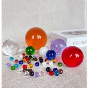 Boules de verre cristal de couleur unie bleu lac personnalisées de 2 mm à 200 mm - Product Image 2