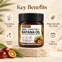 Huile de Batana Cordery pour la croissance des cheveux, beurre de Batana naturel, huile anti-casse, hydratante pour le cuir chevelu, personnalisation du logo disponible