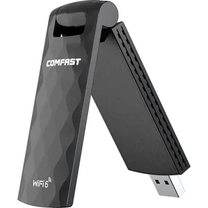 Comfast اللاسلكية usb wifi بطاقة CF-957AX wifi 6 usb wifi مفتاح 1800 150mbps البسيطة دونغل شبكة جهاز 802.11ax AP راوتر usb 3.0 ميناء
