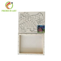 Vente en gros de toile de coton peinture à l'huile sur toile vierge cadre en bois cadres d'art sur toile tendue