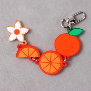 Factory Custom Keychain Printing Transparent Personalized Eco-friendly Cute Acrylic Keychain Custom UV Printed